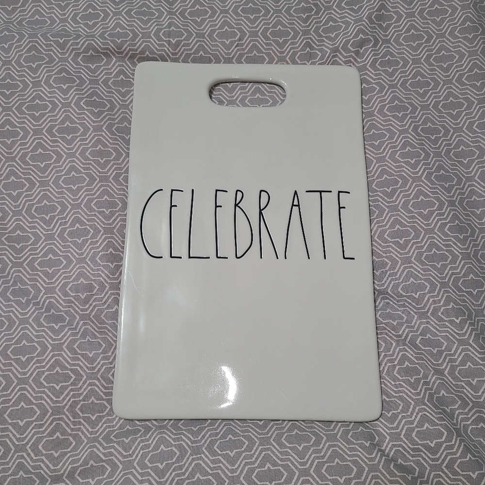 Rae Dunn CELEBRATE serving platter